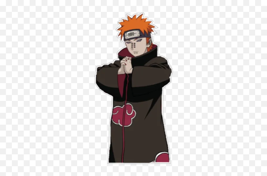 Pain Stickers For Whatsapp - Anime Naruto Aesthetic Pain Emoji,Naruto Emoji