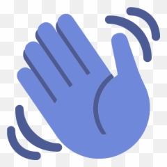 Waving Hand Emoji Png