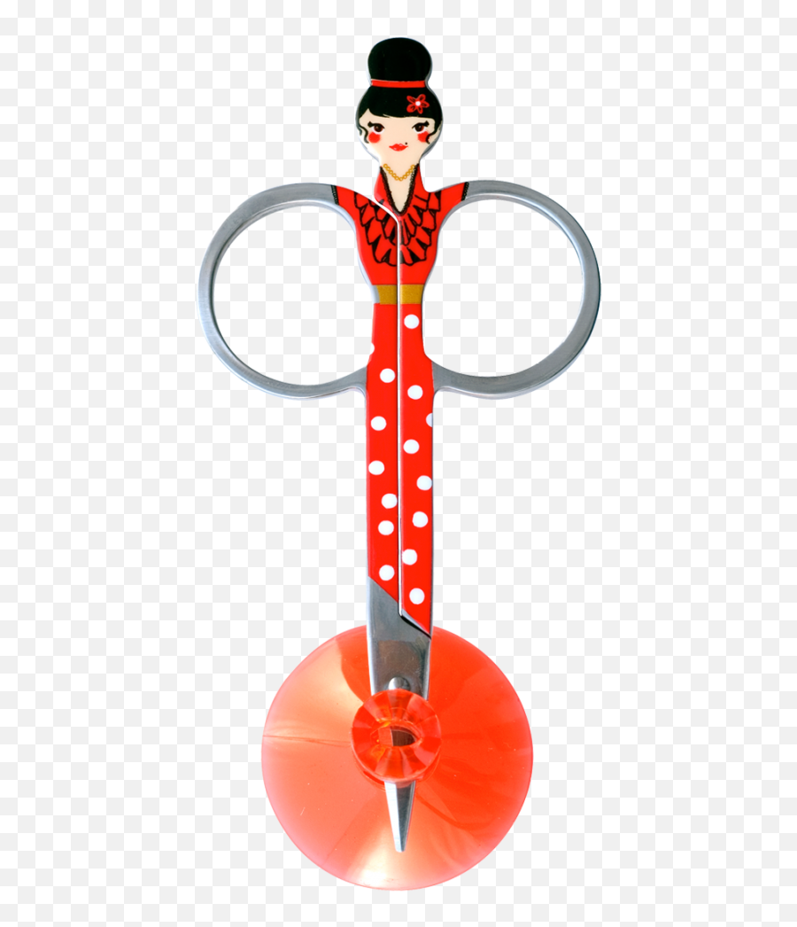 Ciseaux À Ongles Red - Pylones Red Sissikut Nail Scissors Dot Emoji,Paint Nails Emoji