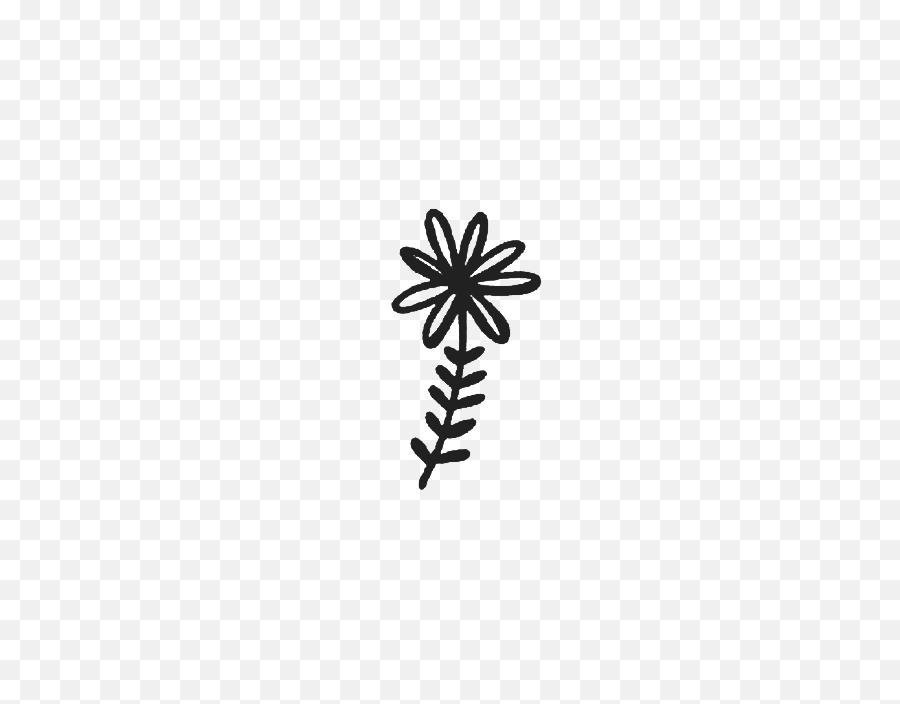 Flower Leaf Sketch Png Emoji,Sketch