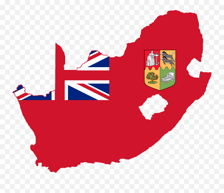 Flag Map Of The Union Of South Africa - Union Of South Africa Flag Map Emoji,African Flag Emoji