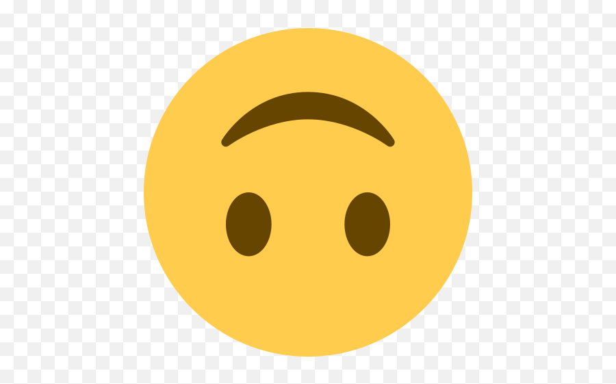Twemoji2 1f643 - Upside Down Emoji Twitter,Whatsapp Emoji Meaning