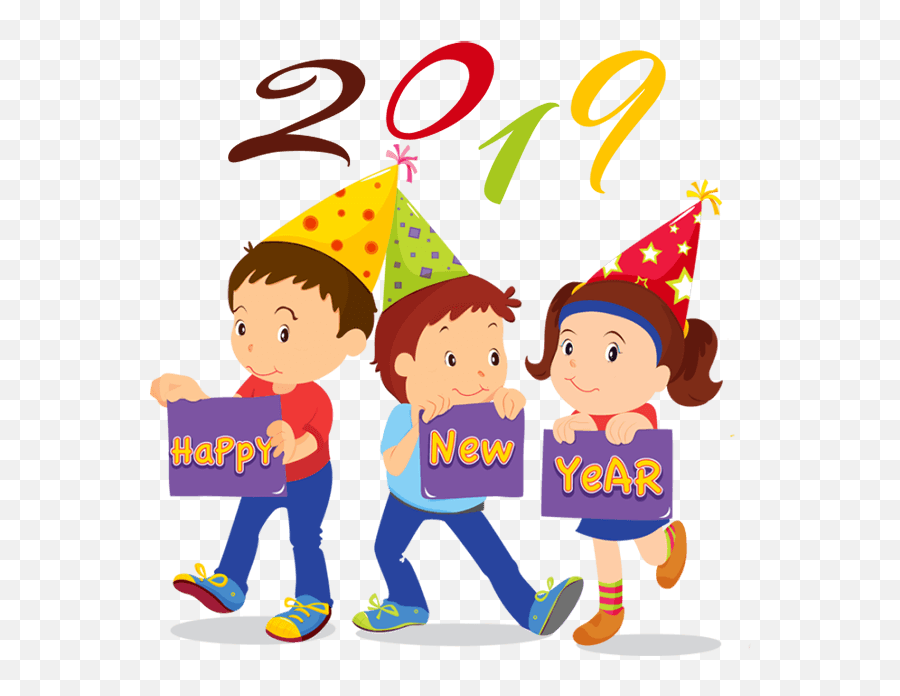 Happy New Year Clipart 2019 To Download - Clipart Happy New Year 2019 Emoji,Happy New Year 2017 Emoji