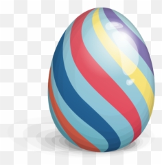 Colorufl Easter Eggs Png File - Transparent Emoji