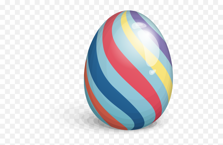 Colorufl Easter Eggs Png File - Transparent Easter Egg Png Emoji,Egg Emoji Png