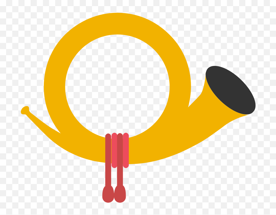 Emojione 1f4ef - Posthorn Emoji,100 Emoji