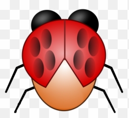 Ladybird Invertebrate Pile Of Poo Emoji Png Clipart - Clip Art,Ladybug Emoji