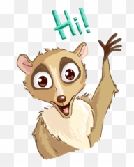 Lemur - Illustration Emoji,Weasel Emoji