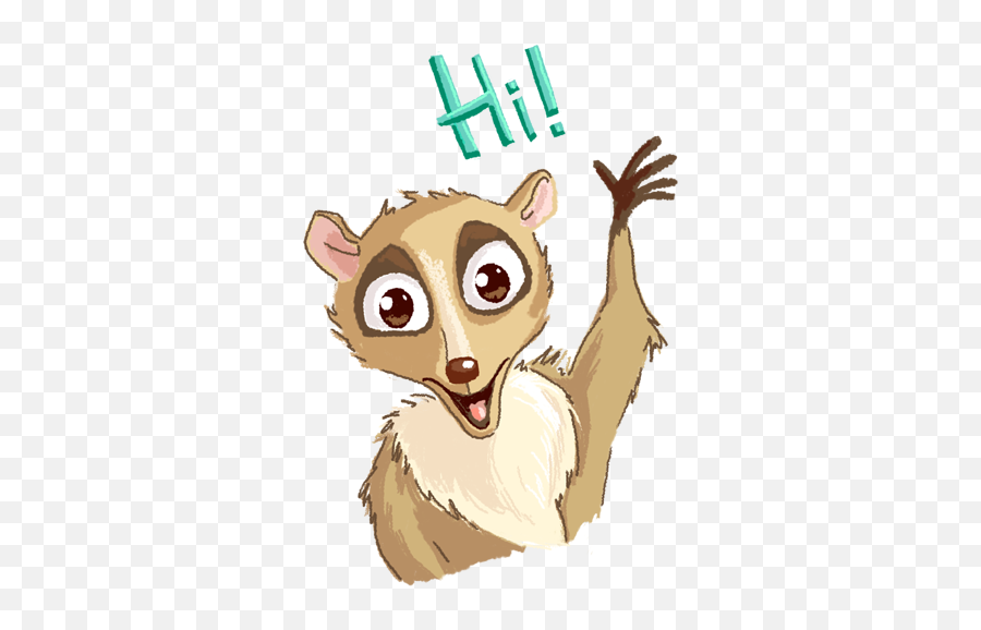 Lemur - Illustration Emoji,Weasel Emoji