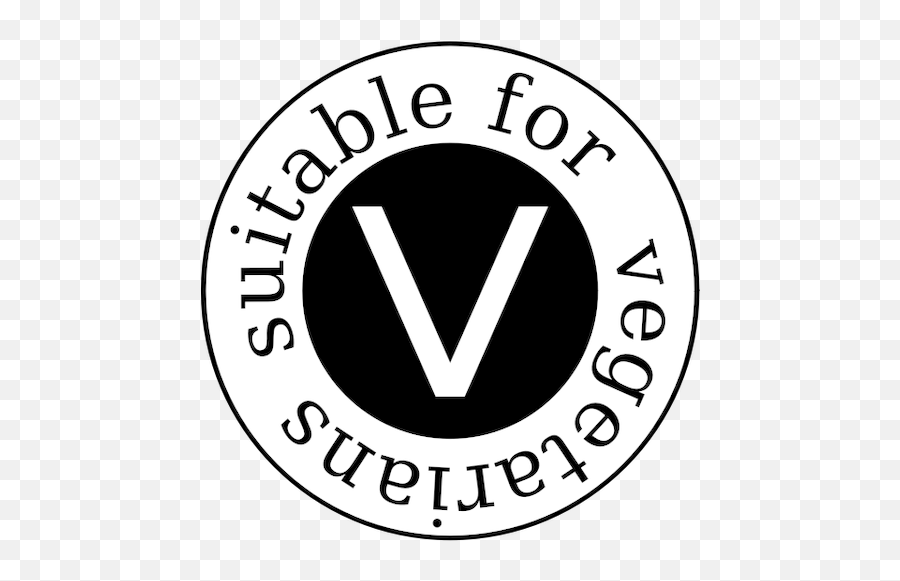 Vegetarians Sign Vector Image - Vegetarian Symbol Clipart Emoji,Goat And Soup Emoji
