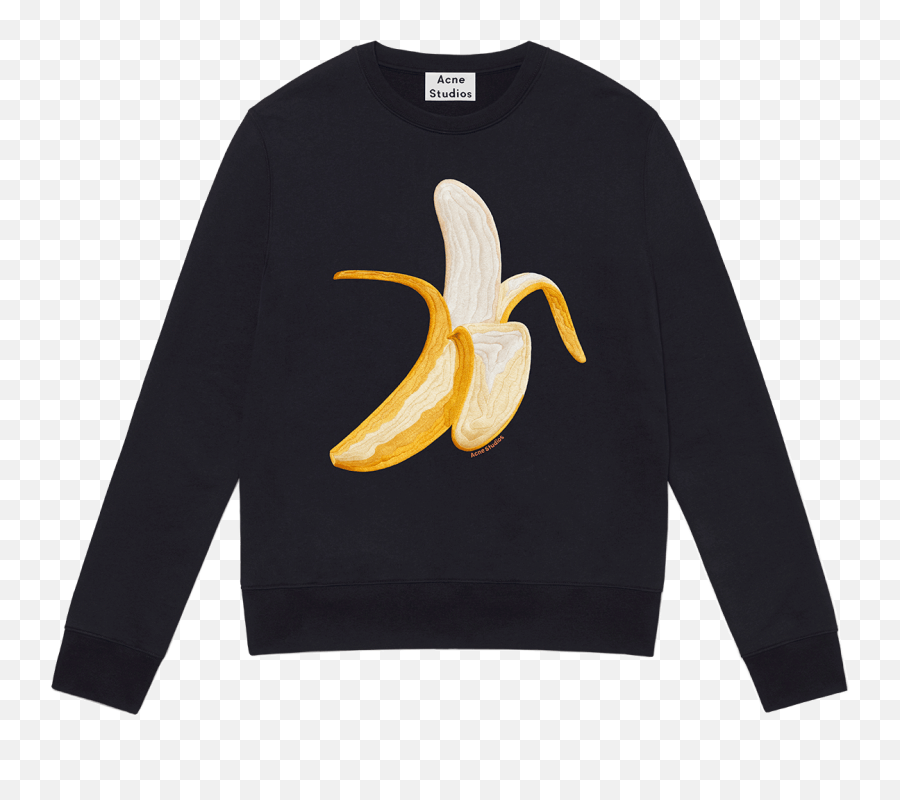 Acne Studios Emoji - Acne Studios Banana Sweatshirt,Banana Emoji