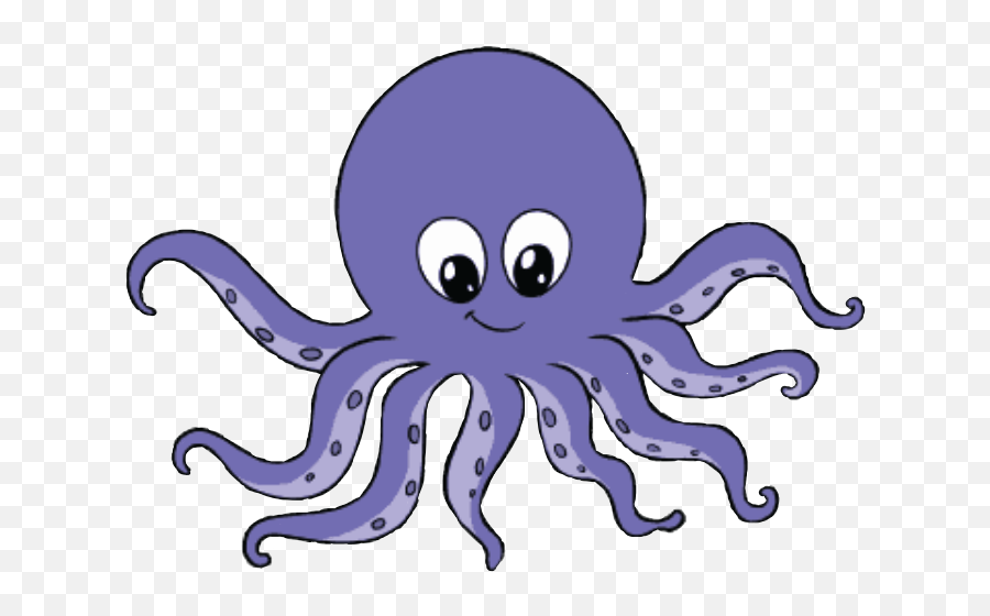 Popular And Trending Octopus Stickers On Picsart - Easy Drawing Of Octopus Emoji,Octopus Emoji