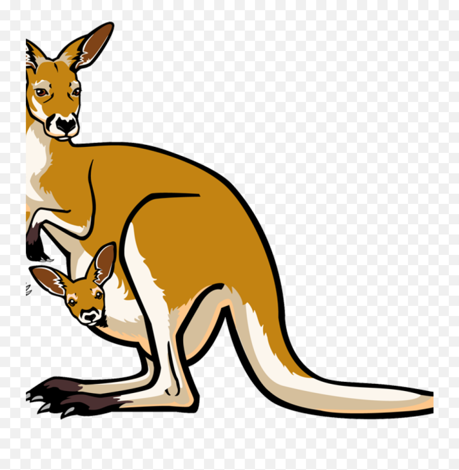 Realistic Clipart Kangaroo - Kangaroo Clipart Png Emoji,Kangaroo Emoji