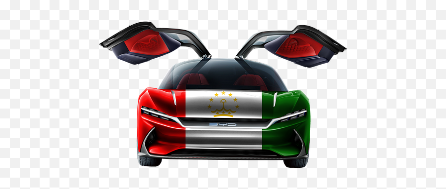 Car Iran Tajikistan - Byd E Seed Gt Emoji,Iran Flag Emoji