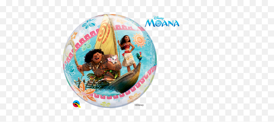 Greetings House - 22 Disney Moana Bubble Balloon Emoji,Moana Emoji