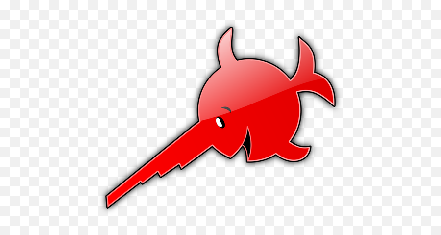 Laughing Swordfish Vector Illustration - Das Boot Swordfish Png Emoji,Fish Emoticon