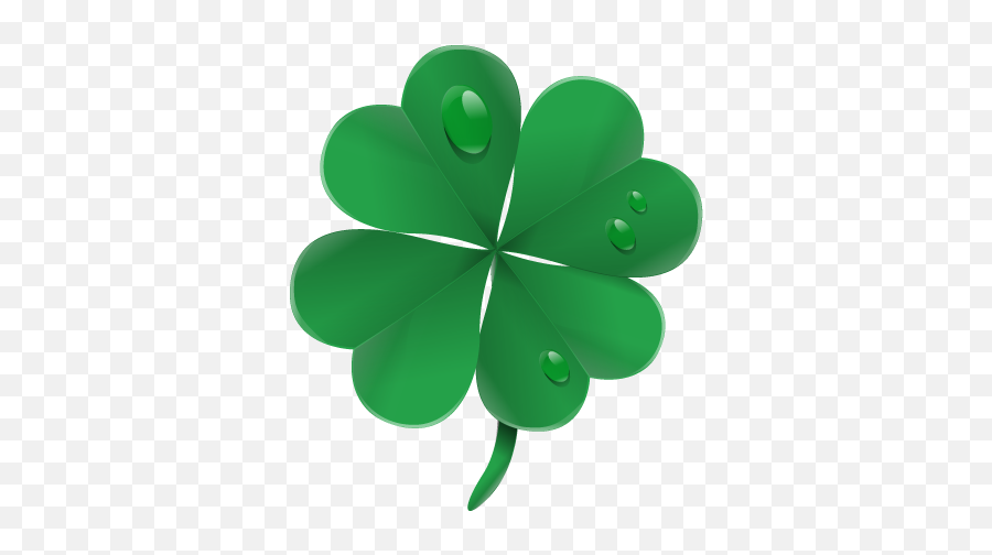 Four Leaf Clover - St Day Emoji,Shamrock Emoji