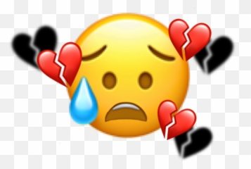 emoji emojiiphone scary break Sticker by Clarisse - Cartoon