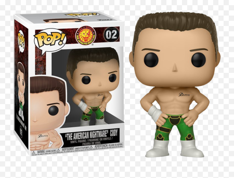 Kenny Omega Pop Figure Hd Png Download - Cody Rhodes Funko Pop Emoji,Bullet Club Emoji