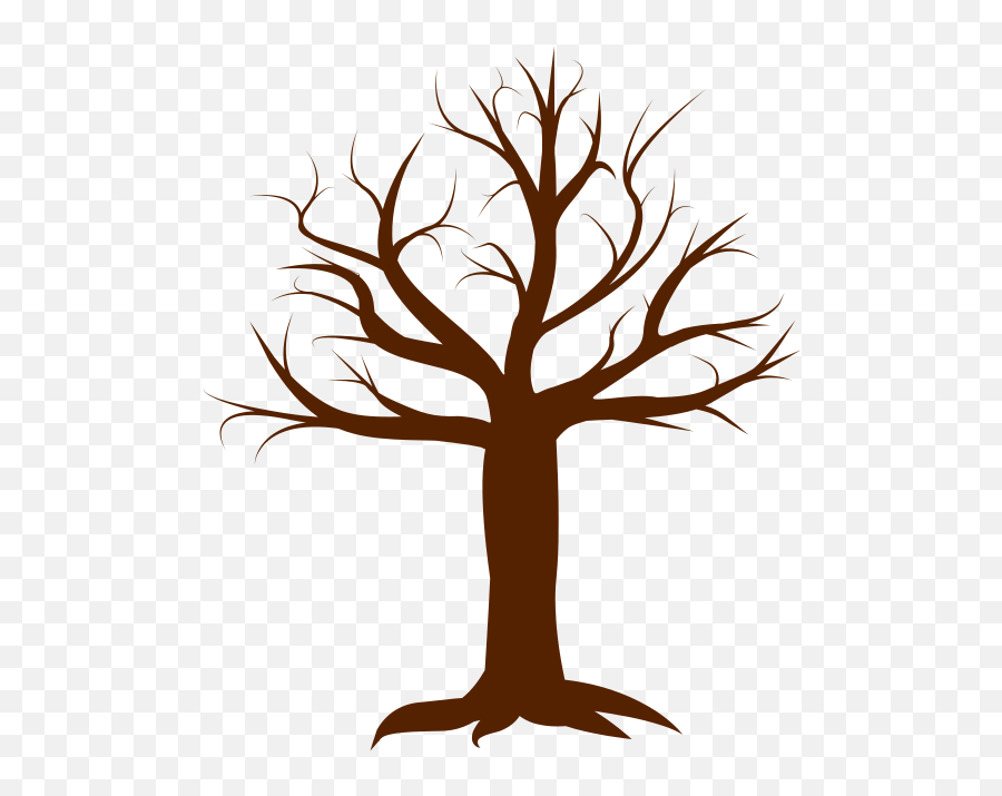 Winter Tree Silhouette Free Svg File - Svgheartcom Seasons Change Clip Art Emoji,Winter Emoji