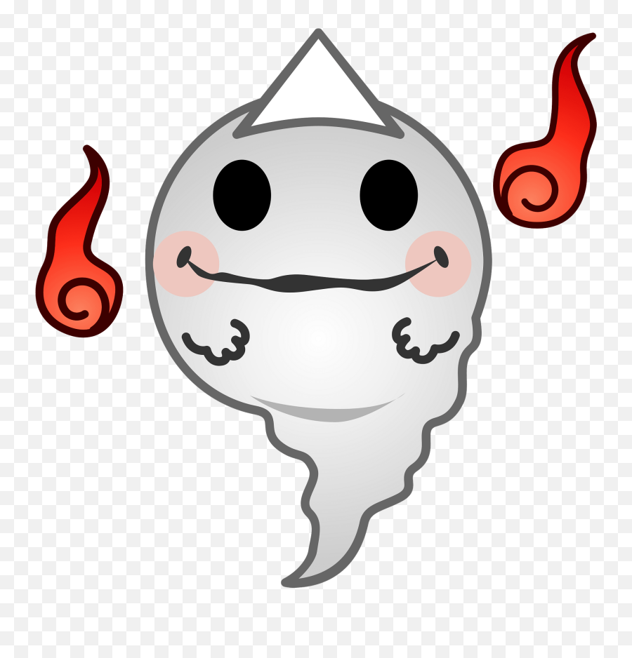 Ghost Lights Clipart - Dot Emoji,Ghost Emoticon