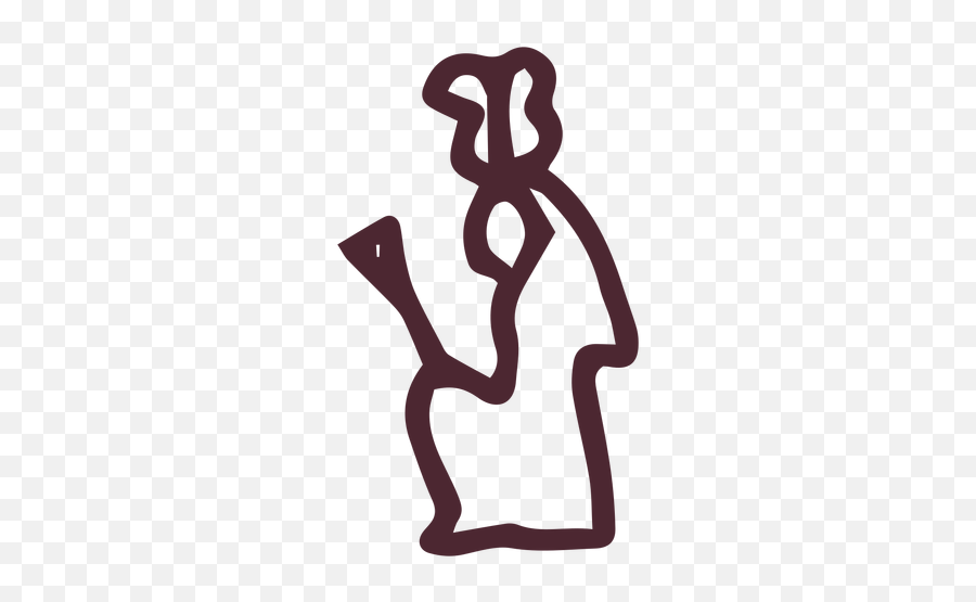 Egyptian Goddess Traditional Symbol - Transparent Png U0026 Svg Language Emoji,Caduceus Emoji