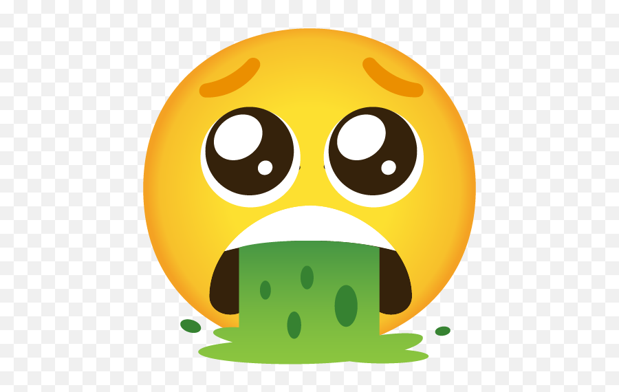 Zombie Slayer - Emoji Vomito,Zombie Emoticon