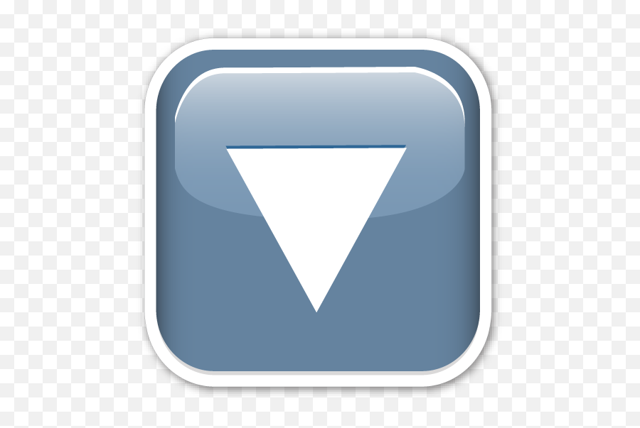 Down Pointing Small Red Triangle - Emoji Small Arrow Down,Police Badge Emoji
