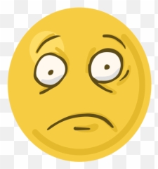 Surprised Emoji Face -