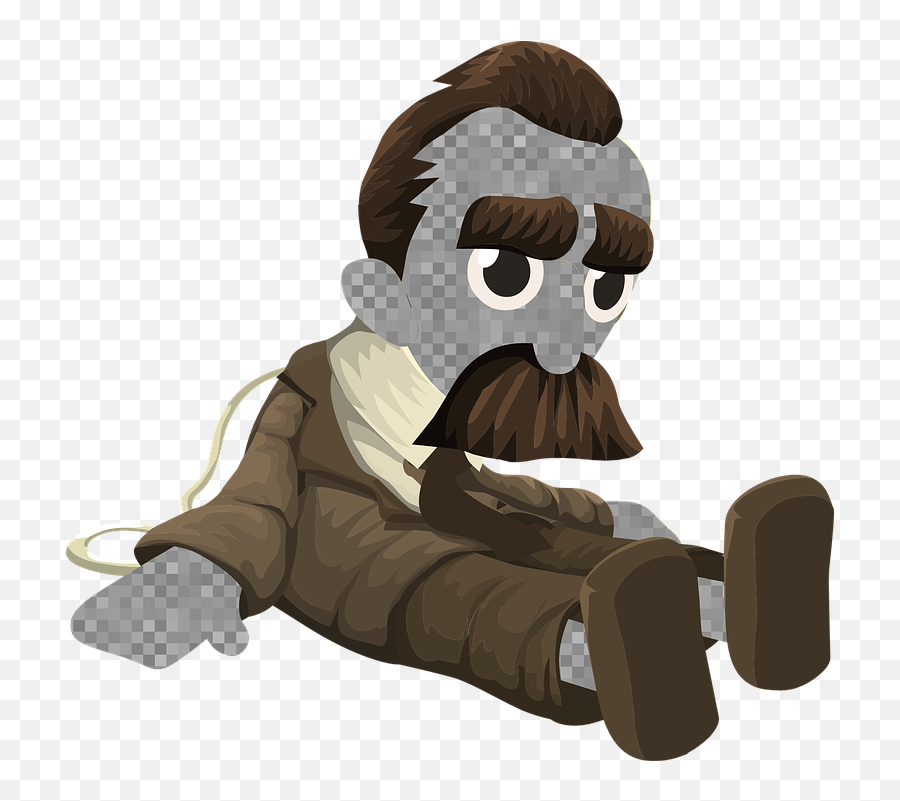 Free Mustache Man Illustrations - Nietzsche Clipart Emoji,Mustache Emoji