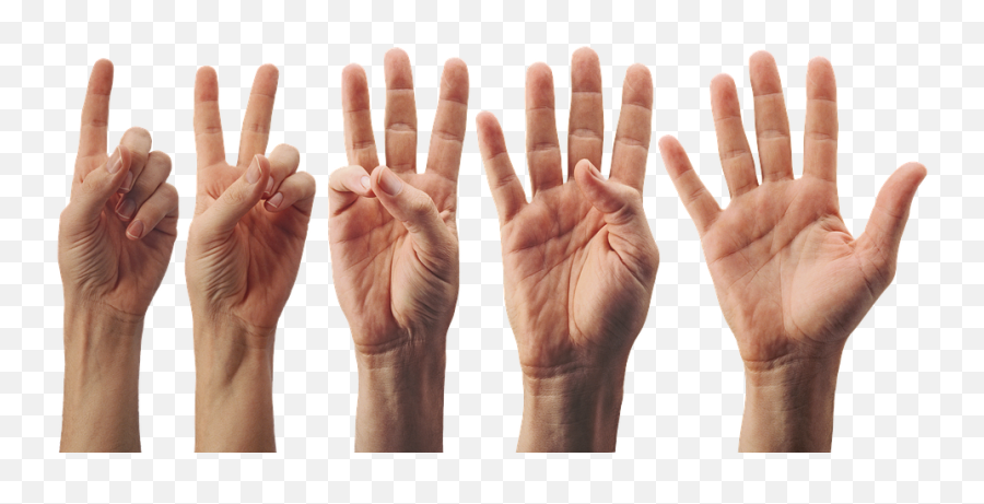 Hand Palm Fingers - Salam Gambar Tangan 3 Jari Emoji,Three Finger Emoji