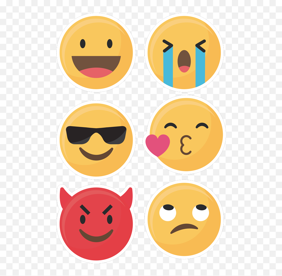 Emoji Set Iphone Business Sticker - Smiley,Iphone Emojis