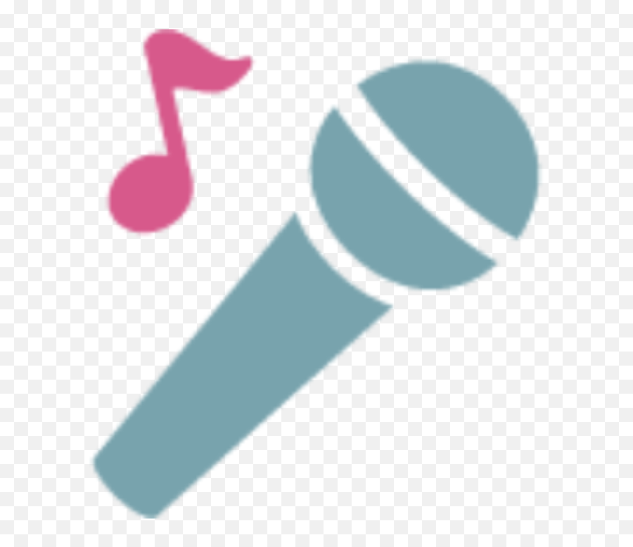 Microphone Microfono Emoji Animoji - Circle,Singer Emoji