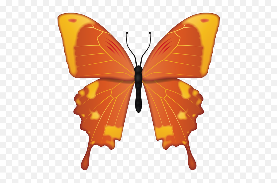 Emoji - Ulysses Butterfly,Apricot Emoji