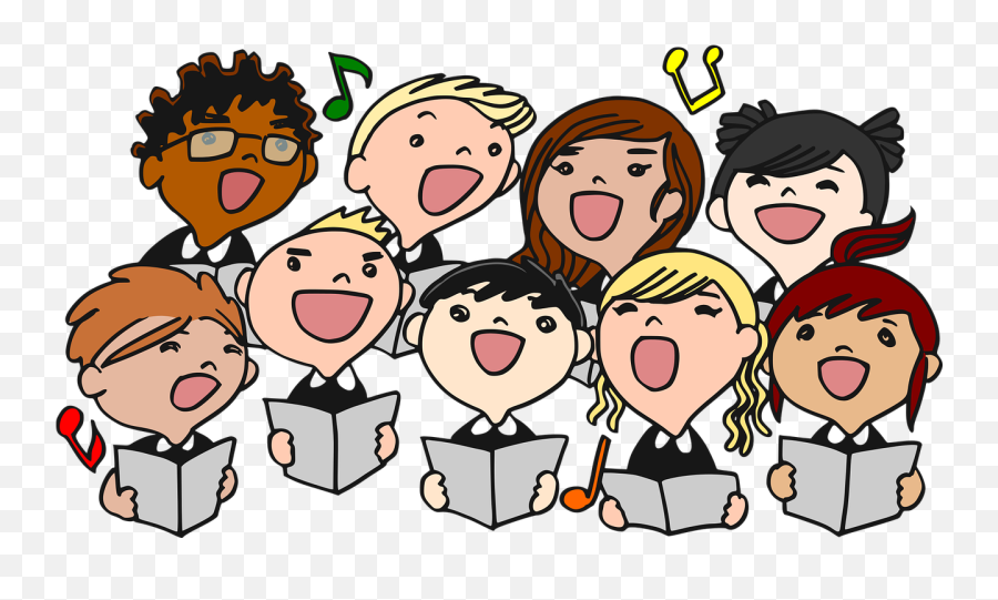 Hunterdon Choral Union Will - Singing Choir Emoji,Happy Anniversary Emoticons