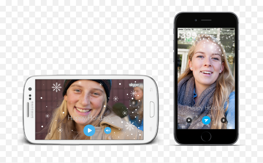 Let It Skype App Gets Holiday - Skype Emoji,Holiday Emoji