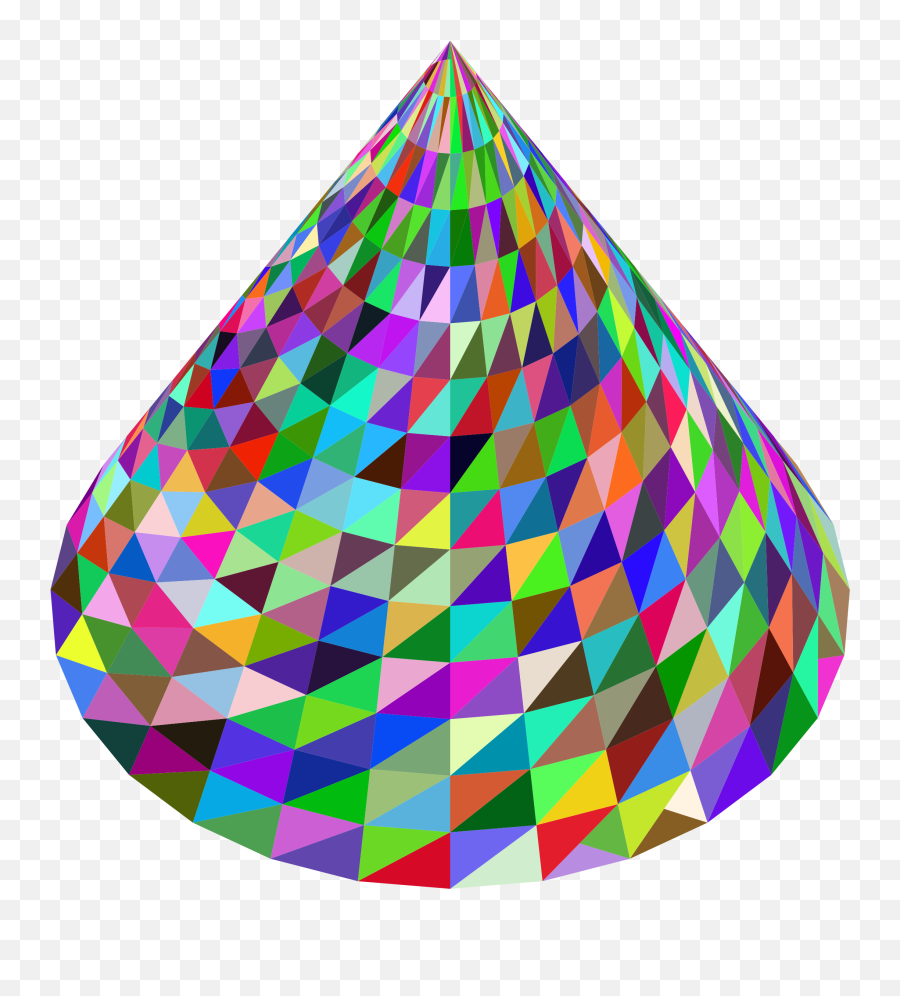 3d Prismatic Cone Vector File Image - Cone Emoji,Rosie The Riveter Emoji
