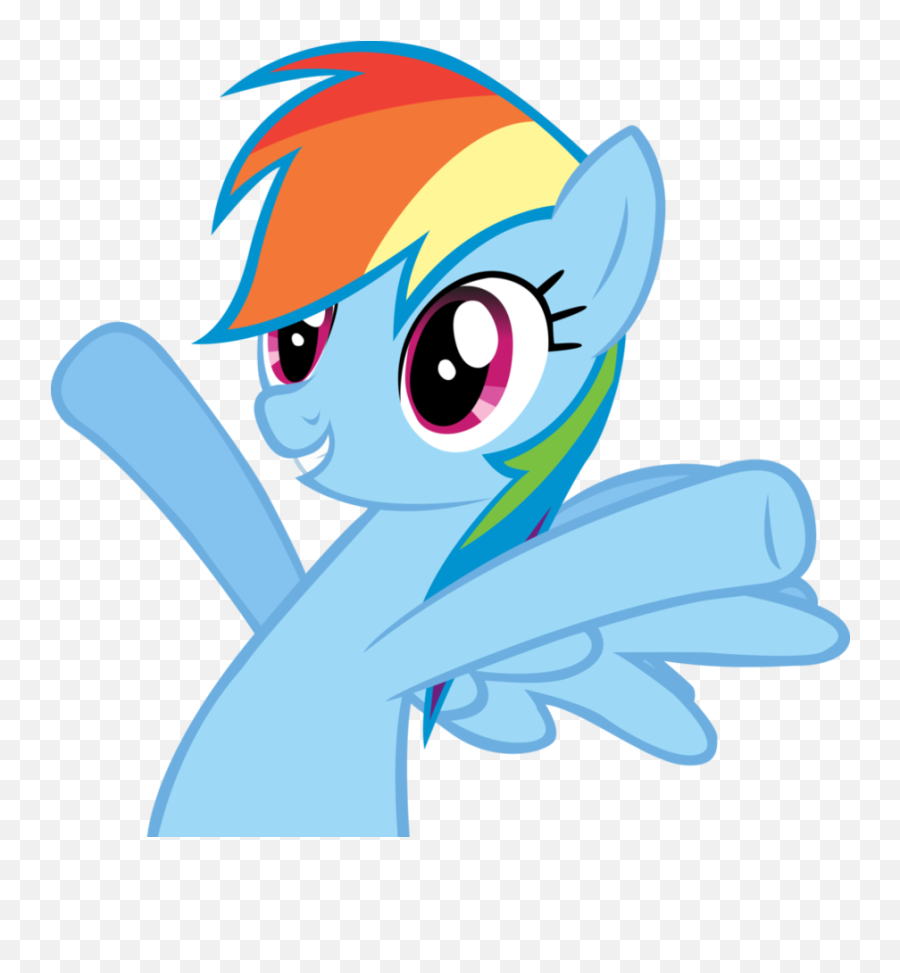 Clip Creator Topsy Tail Transparent - My Little Pony Rainbow Dash Avatar Emoji,Hurray Emoji