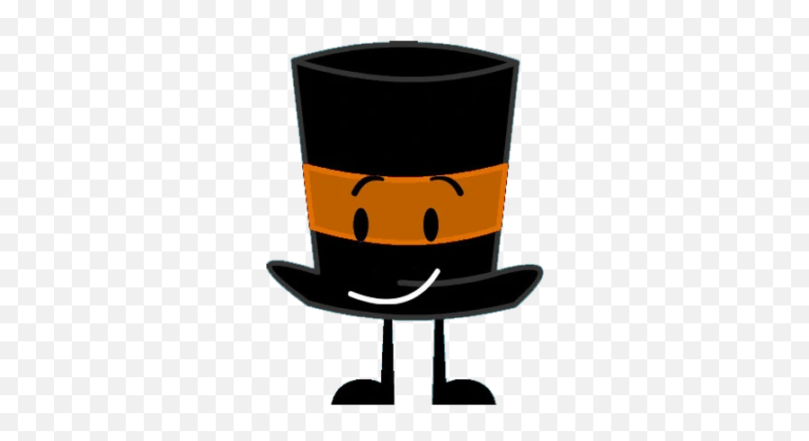 Dark Orange Top Hat - Illustration Emoji,Hat Emoticon