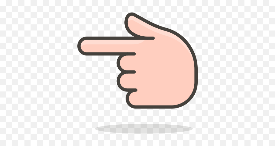 Backhand Index Pointing Left Free - Clip Art Emoji,Pointing Emoji Png