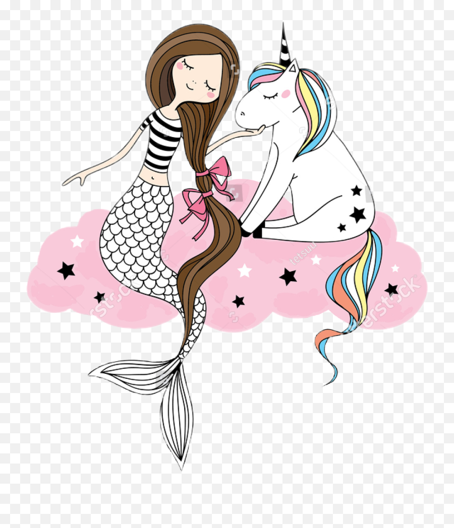 Unicorn Drawing Images - Unicorn And Mermaid Clipart Emoji,How To Draw A Emoji Unicorn
