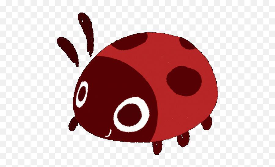 Lady Beetle Clipart Cartoon - Animated Ladybug Gif Emoji,Ladybug Emoji