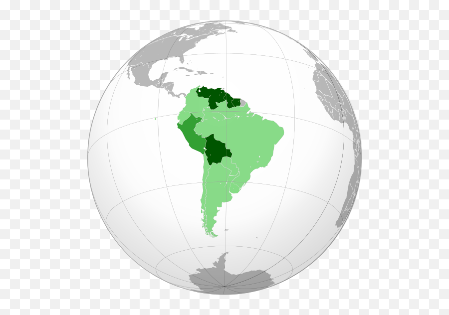 Union Of South American Nations - Union Of South American Nations Map Emoji,North America Emoji