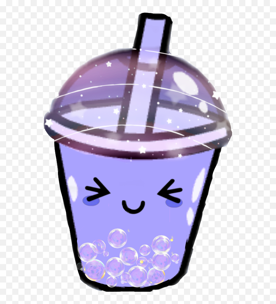 Boba Bubble Tea Purple Please Vote For - Purple Aesthetic Stickers Png Emoji,Boba Emoji
