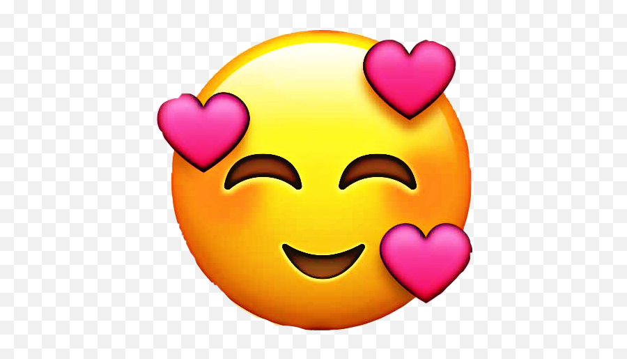Emoji Happy Love Life Lust Happy Ios12 Adore Heart Hear - Iphone Transparent Love Emoji,Ios 12 Emojis