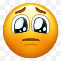 Empire - Pleading Face Emoji Png