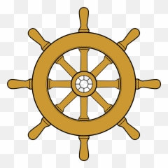 Ship Wheel Clipart Png - Steering Wheel Boat Png Emoji,Steering Wheel Emoji