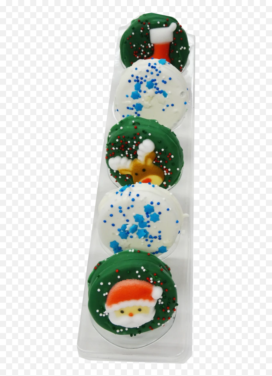 Christmas U2013 Wwwbrookiescookiesnyccom - Christmas Tree Emoji,Christmas Wreath Emoji