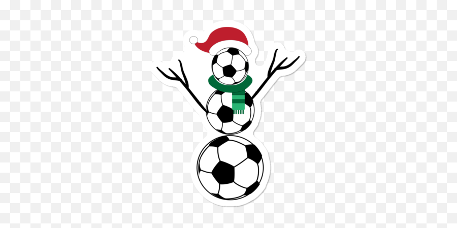 Funny Emoji Santa Hat Christmas Poop - Soccer Snowman,Soccer Emoji Shirt