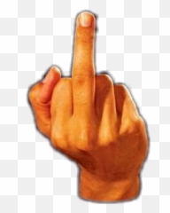 Popular and Trending palm hand Stickers on PicsArt - Giving One Finger Salute Emoji
